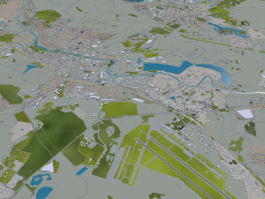 moscow city russia 150km Model 3D