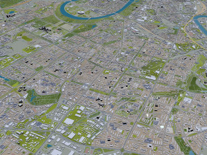 moscow city russia 150km Model 3D