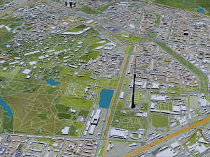 moscow city russia 150km Model 3D