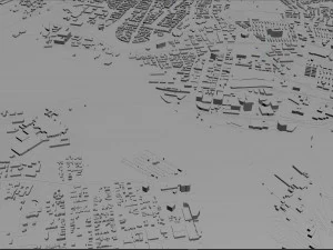 norfolk virginia city usa 40km 3D Model