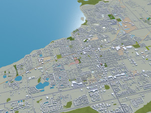 orlando city florida usa 80km 3D Модель