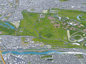 paris city france Modelo 3D