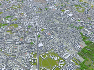 पेरिस शहर फ़्रांस 3D मॉडल