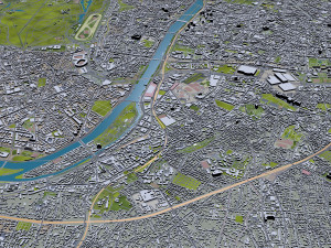 paris city france Modelo 3D
