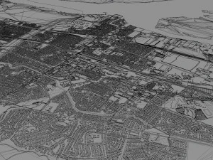 pittsburg city california usa 3D Model