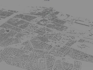 pittsburg city california usa 3D Model