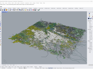Portland city oregon usa 95km Modèle 3D