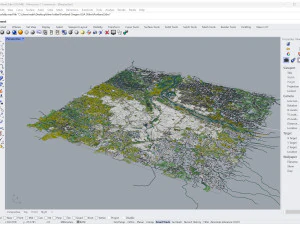 Portland city oregon usa 95km 3D Model