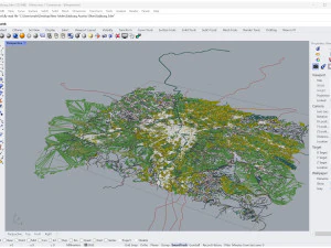 Salzburg city austria 50km 3D Model