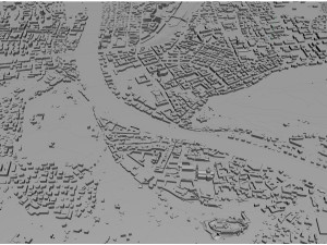 Salzburg city austria 50km Modelo 3D