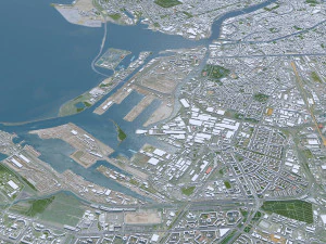 St petersburg city russia 150km 3D Model