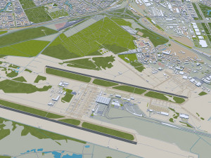 St petersburg city russia 150km Modèle 3D
