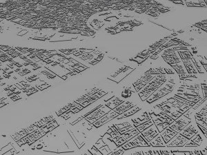 St petersburg city russia 150km 3D Model