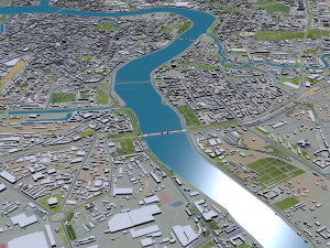 St petersburg city russia 150km Modèle 3D