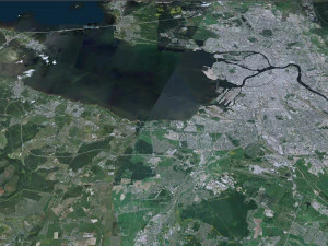St petersburg city russia 150km 3D Model