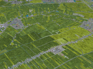 utrecht city netherlands 50km 3D Model