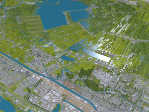 utrecht city netherlands 50km 3D Model