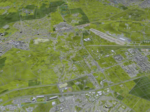 utrecht city netherlands 50km 3D Model