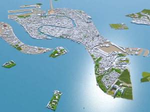 venice city italy 60km Modello 3D
