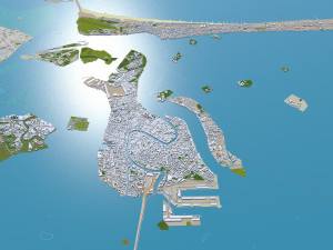 venice city italy 60km Modello 3D