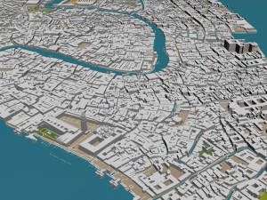 venice city italy 60km Modello 3D