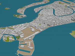 venice city italy 60km Modello 3D