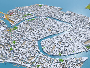 venice city italy 60km Modello 3D