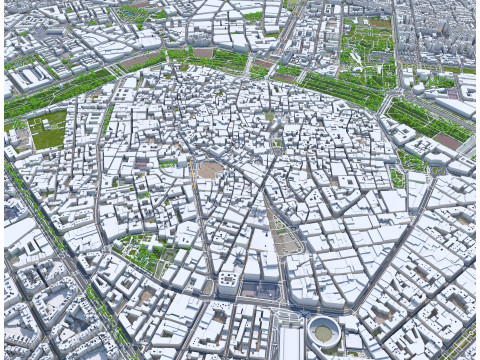 Valencia city spain 70km Modelo 3D