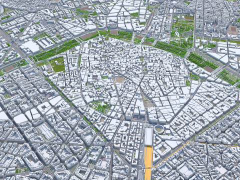 Valencia city spain 70km Modelo 3D