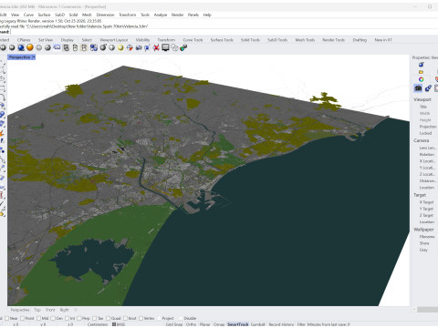 Valencia city spain 70km Modelo 3D