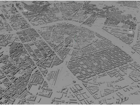 Valencia city spain 70km Modelo 3D