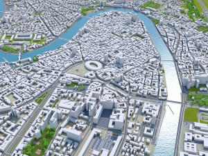 verona city italy 120km 3D Model