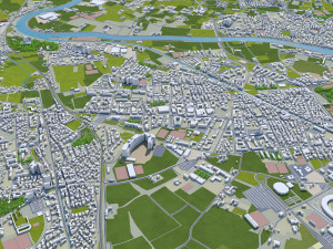 verona city italy 120km 3D Model