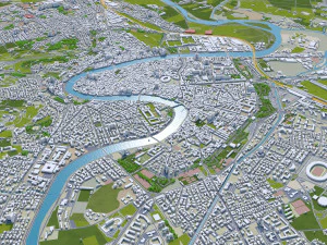 verona city italy 120km 3D Model