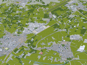 verona city italy 120km 3D Model