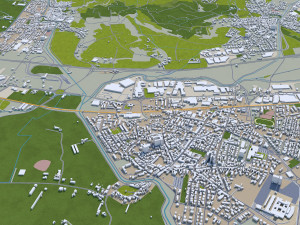 verona city italy 120km 3D Model