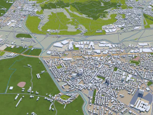 verona city italy 120km 3D Model