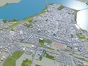 verona city italy 120km 3D Model