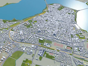 verona city italy 120km 3D Model