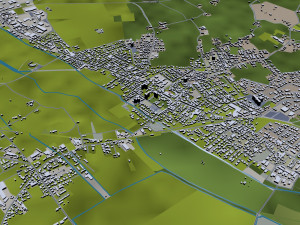 verona city italy 120km 3D Model