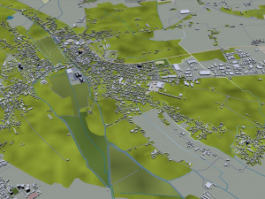 verona city italy 120km 3D Model