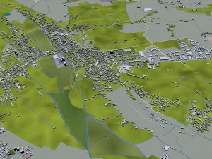 verona city italy 120km 3D Model
