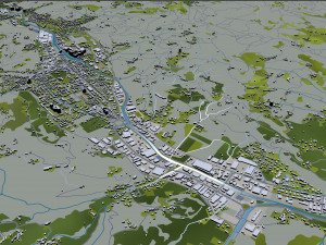 verona city italy 120km 3D Model