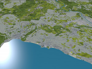 verona city italy 120km 3D Model