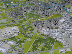 verona city italy 120km 3D Model
