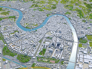verona city italy 120km 3D Model