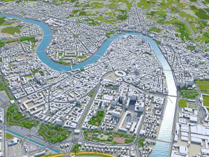 verona city italy 120km 3D Model