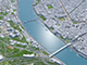 Budapest Hungary Downtown 10km Modello 3D