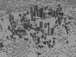 Kuala Lumpur Downtown city Malaysia 7km 3D Model