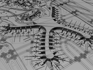 Abu Dhabi Airport 15km Modelo 3D
